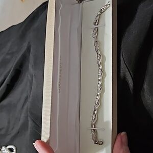 Silver and diamond bracelet from marks and morgan. Never won